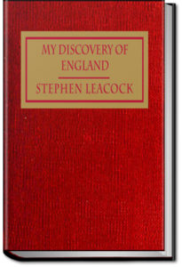 My Discovery of England by Stephen Leacock