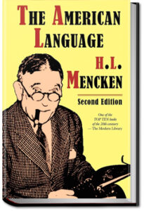 The American Language by H. L. Mencken